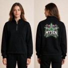 Mysen Cheerleading happy half zip m/ rhinestones  thumbnail
