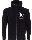 KIF sort hettejakke  thumbnail