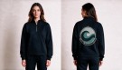 Ocean cheerleading happy halfzip m/ rhinestone   thumbnail