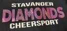 Diamonds cheersport slimjakke - sequins thumbnail