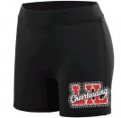 Loddefjord slimshorts med rhinestoneslogo. thumbnail