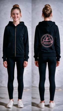 Motus sort happy jacket m/ rhinestones 