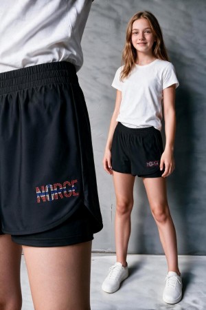 Treningsshorts med 