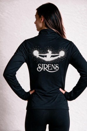Sirens slimjakke rhinestones