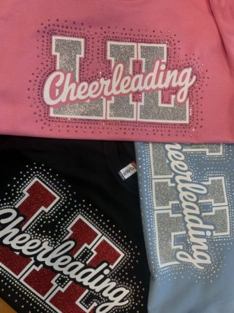 Loddefjord Sort tskjorte med rhinestones.