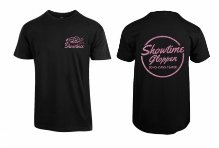 Showtime sort t-skjorte 