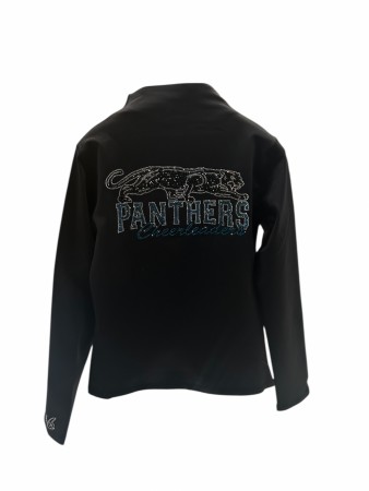 Panthers slimjakke m/rhinestones