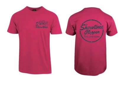 Showtime rosa t-skjorte 