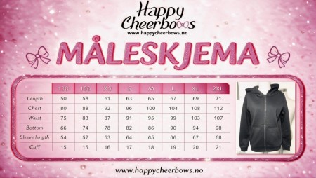 Måleskjema happy jacket 