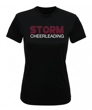 Storm cheerleading teknisk t-skjorte 