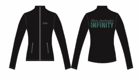 Skien Cheerleaders Infinity slimjakke