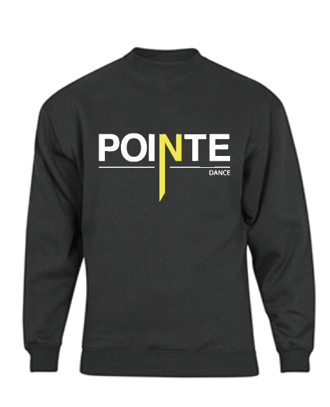 Pointe Dance svart collegegenser