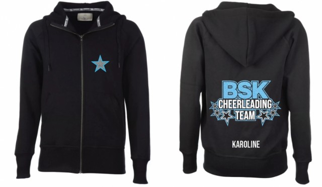 Hettejakke BSK Cheerleadingteam