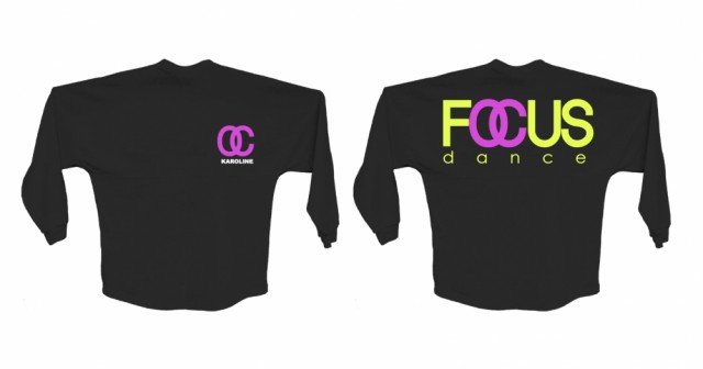 Focus dance svart spirit jersey