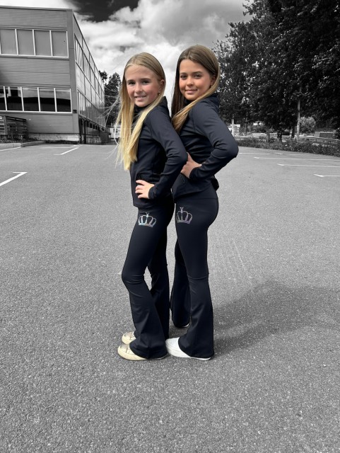 Viqueens spandex tights med sleng