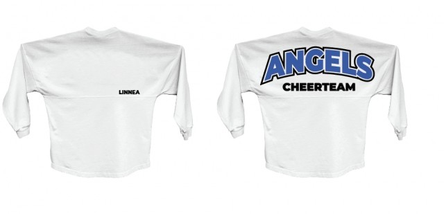 Ørskog Angels hvit spirit jersey